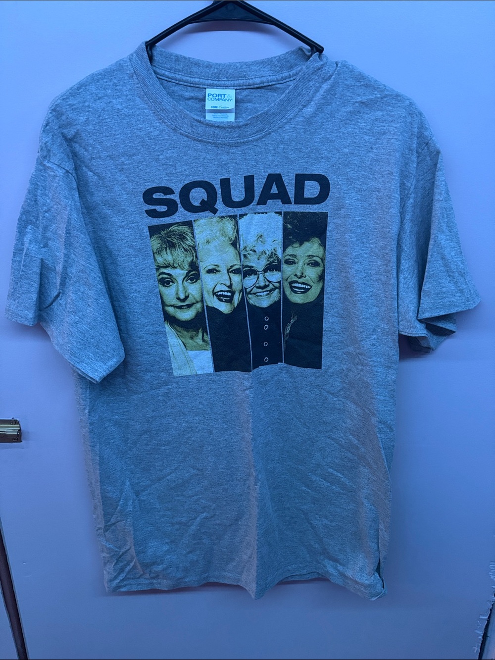 Port and Company Gray "Golden Girls" Graphic Tee